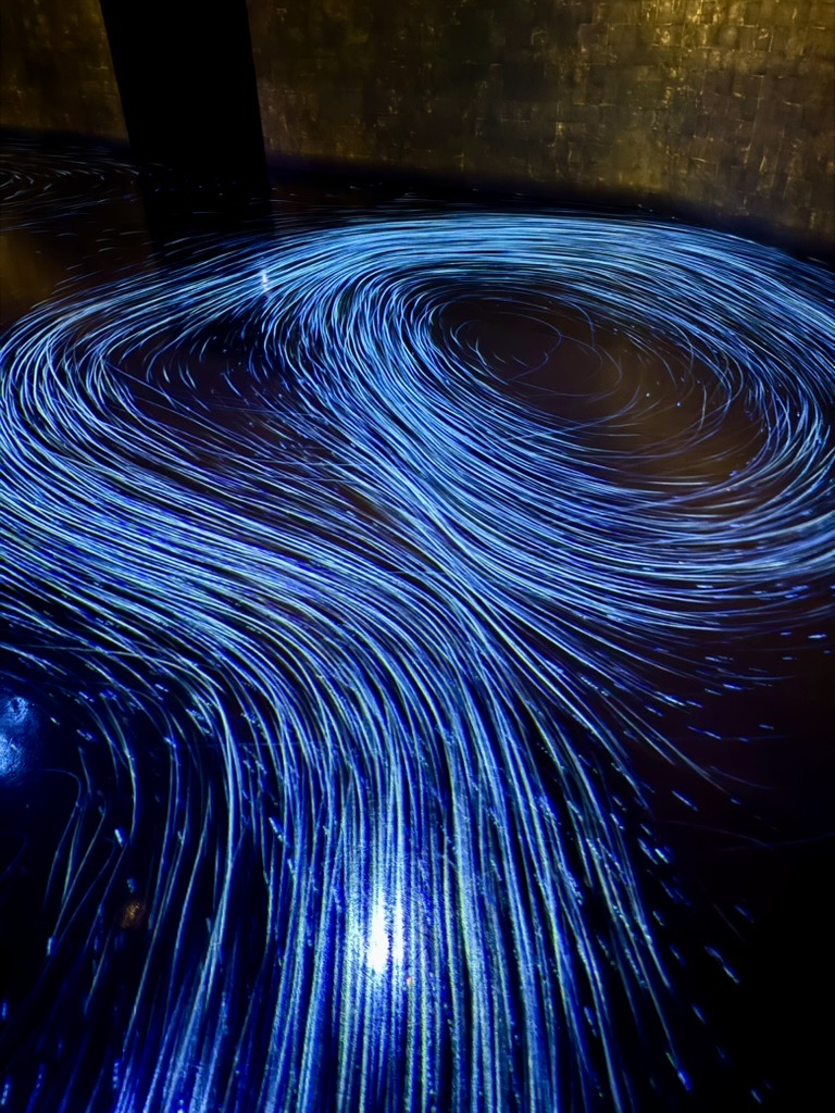 麻布台的 teamLab borderless 展